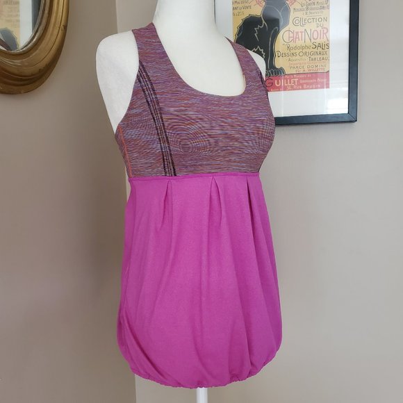 Lululemon Power Dance Striped Tank Top Size 4 EUC - Picture 5 of 16